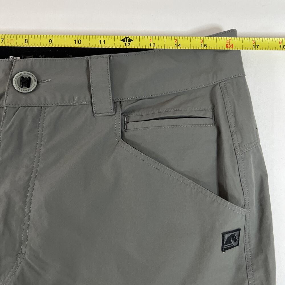 TD Apparel Neptune Amphibious Pants Mens 32x32 Gray Hiking Outdoor Nylon Stretch - Picture 6 of 10